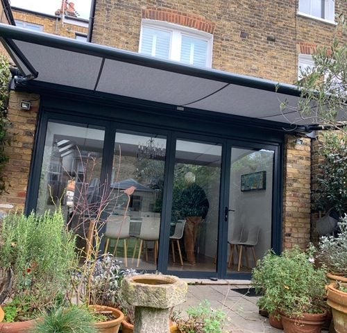 Patio Awning For Bifold Doors Radiant, Awning For Over Patio Doors