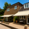 3 Motorised Folding Arm Awning Recovers in Fetcham, Surrey…
